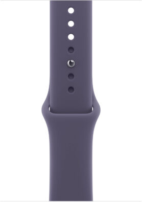 Apple Watch 46mm mlžně fialový sportovní řemínek - S/M