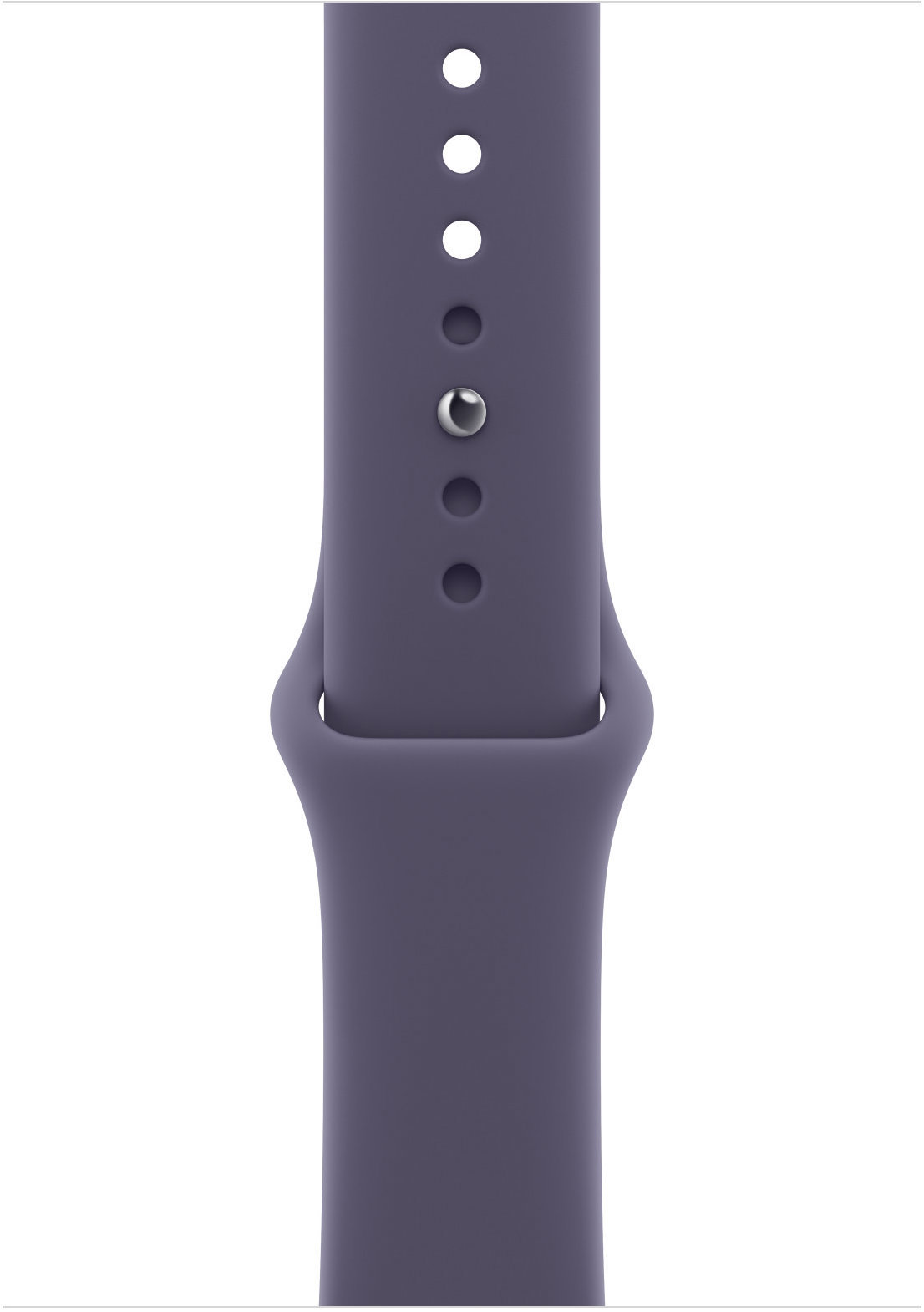 Apple Watch 46mm mlžně fialový sportovní řemínek - S/M