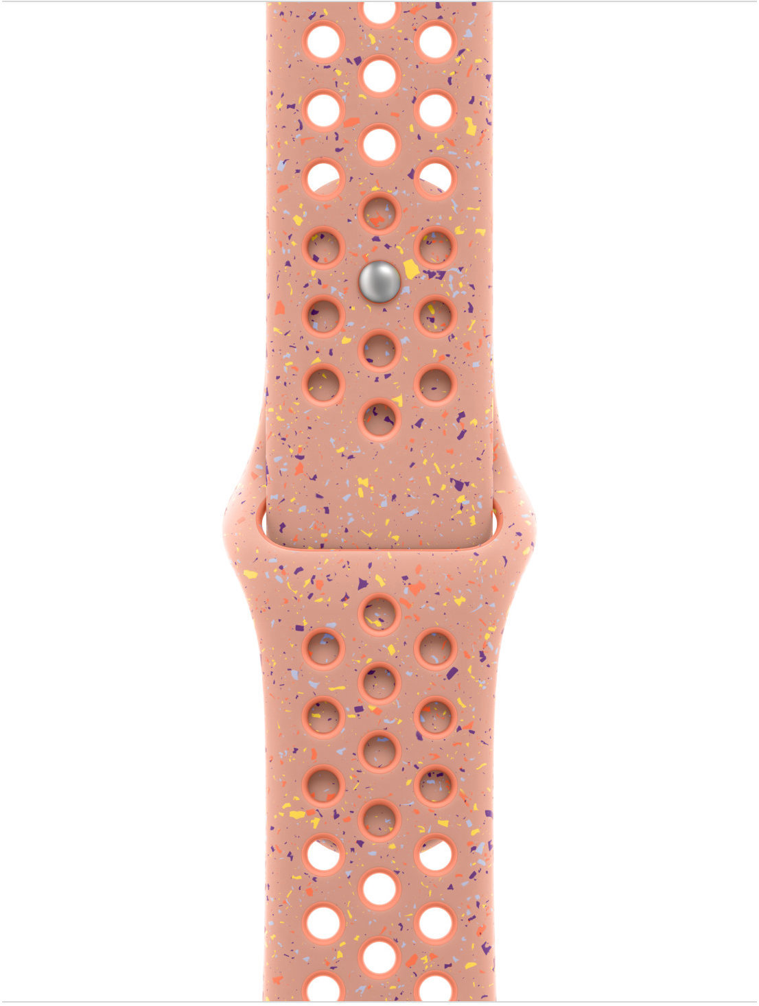 Apple Watch 40mm Alpenglow Pink sportovní řemínek Nike - S/M