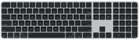 Apple Magic Keyboard 2024 s Touch ID, černé klávesy - US