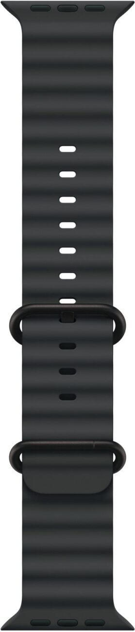 Apple Watch 49mm černý Oceánský řemínek - provedení z černého titanu