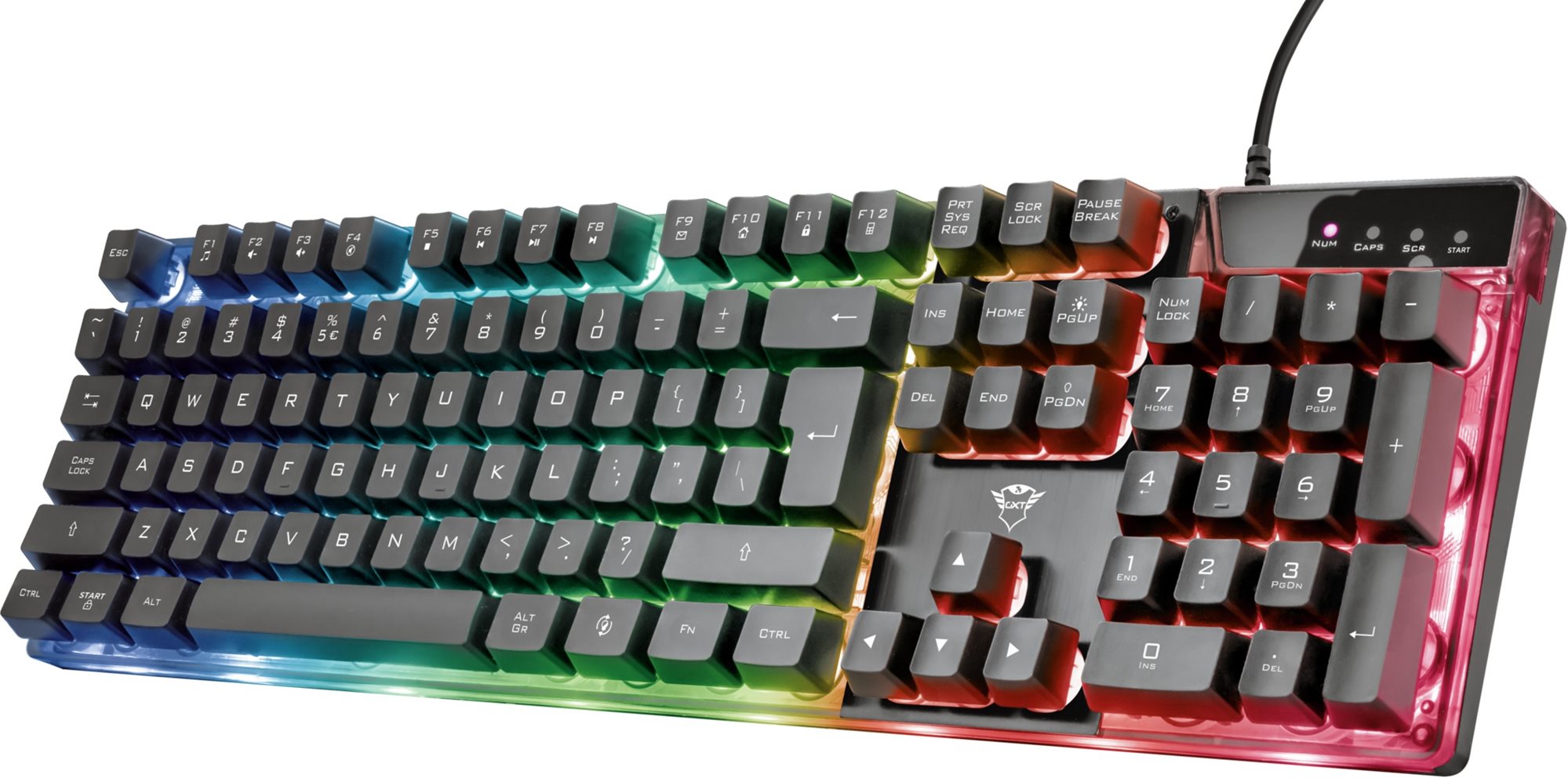 Trust GXT835 AZOR Gaming Keyboard CZ/SK