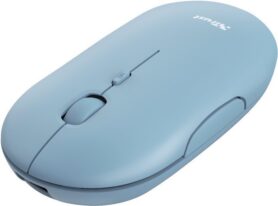 Trust PUCK Wireless BT Rechargeable Mouse Blue - modrá