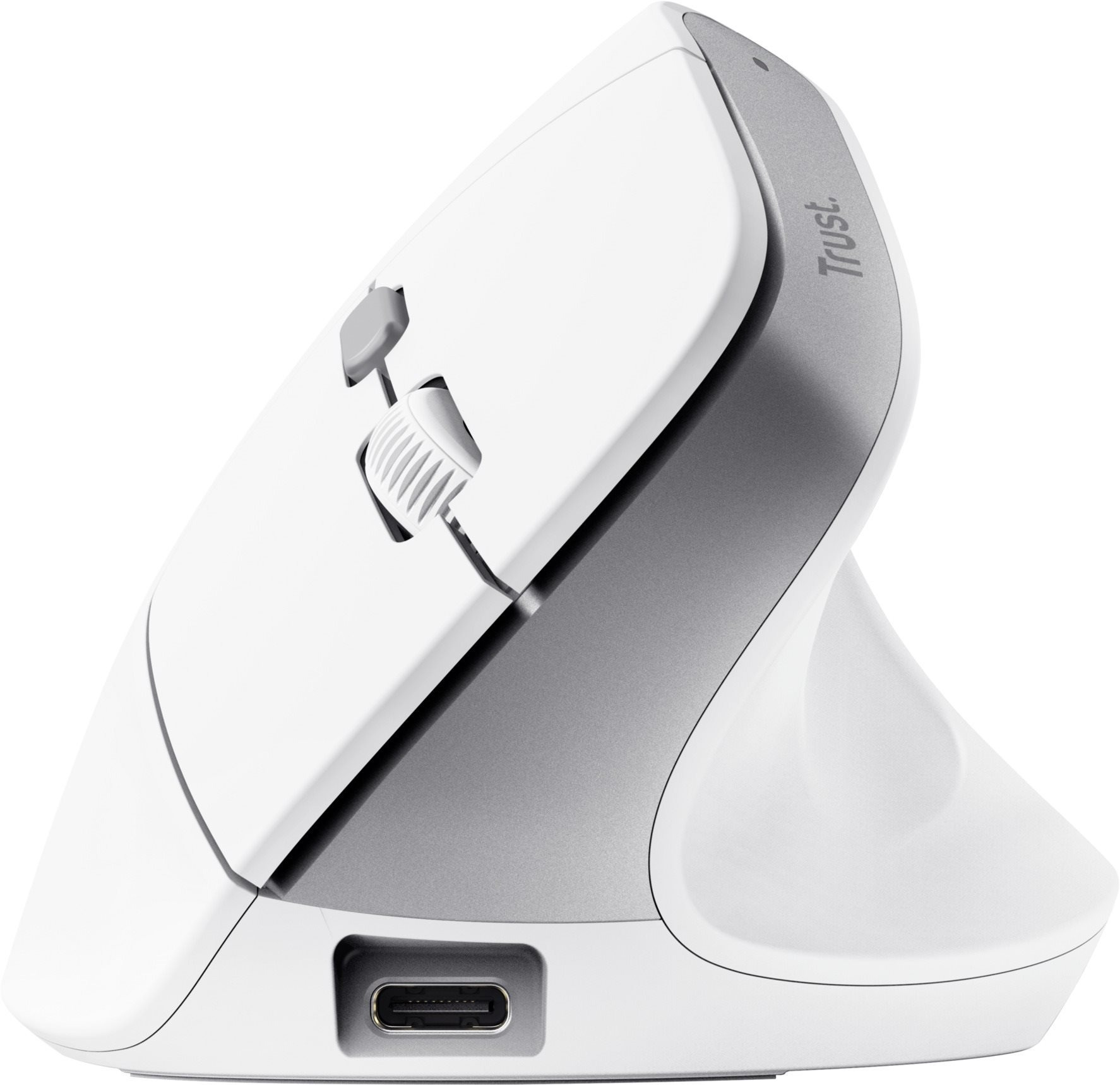 Trust BAYO II Ergonomic Wireless Mouse White - bílá
