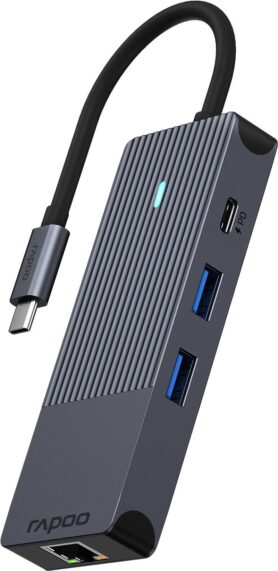 Rapoo UCM-2004 8-in-1 USB-C Multiport Adapter
