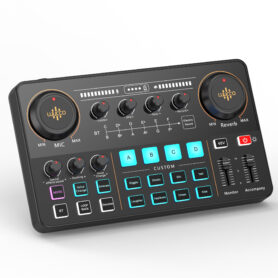 LUUCCO MI-2 Audio Interface with Mixer and Sound Card