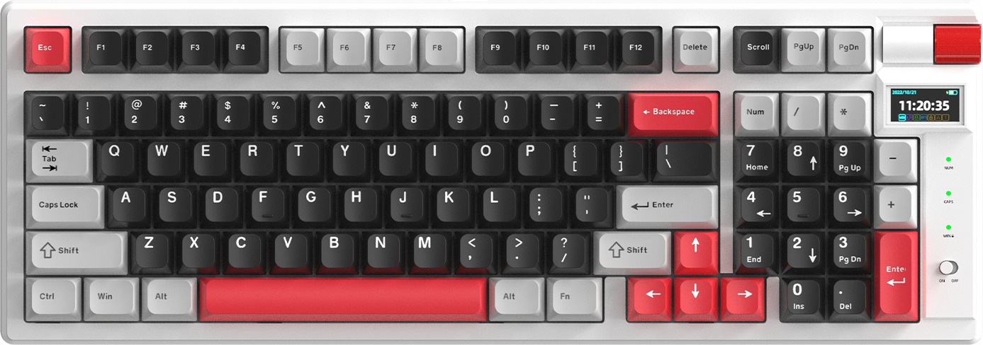 Monka Storm Mechanical Tri-Mode Keyboard - EN