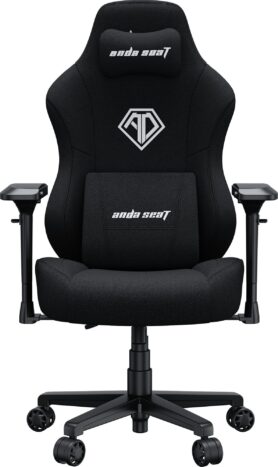 Anda Seat Phantom 3 Pro Premium Gaming Chair - L size Black Fabric