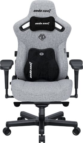 Anda Seat Kaiser 3 Pro Premium Gaming Chair - XL size Grey Fabric