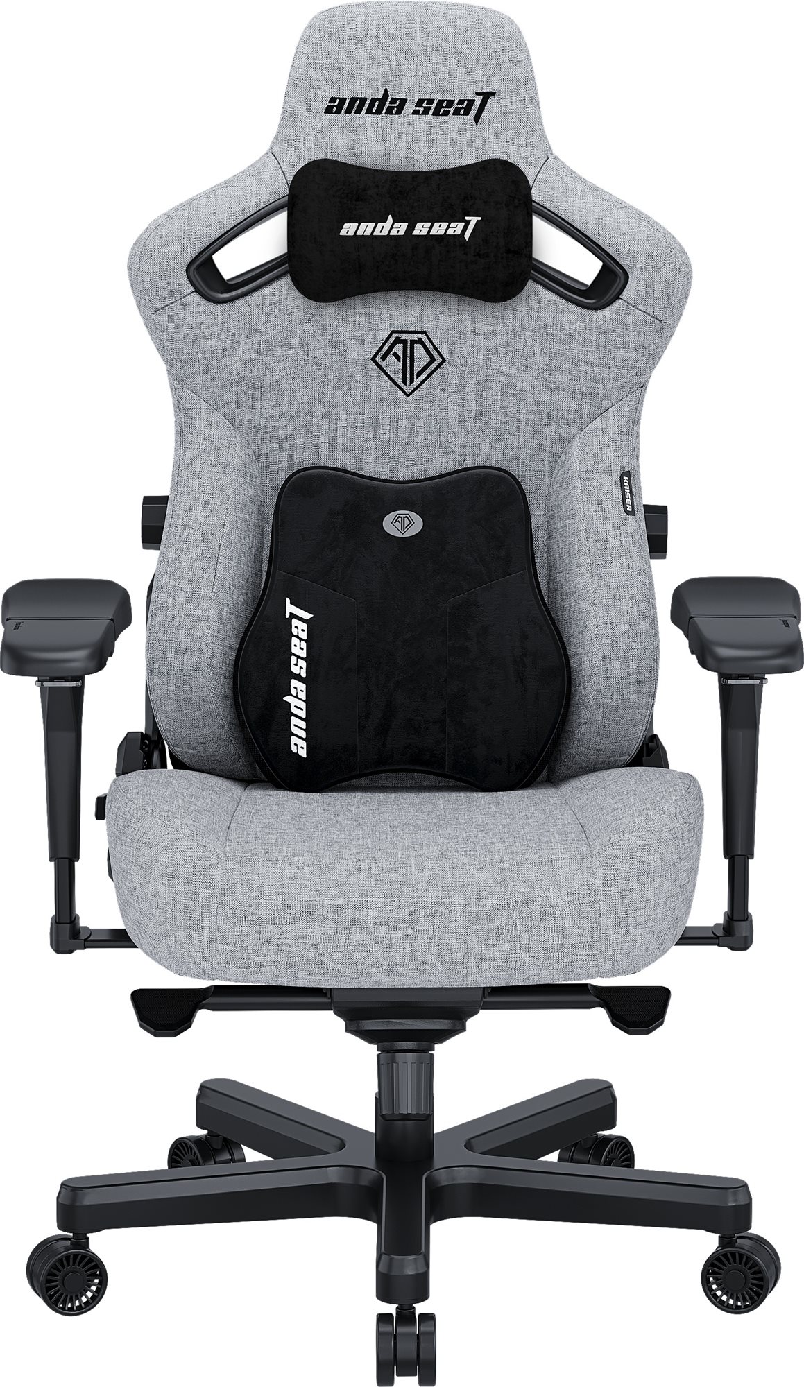 Anda Seat Kaiser 3 Pro Premium Gaming Chair - XL size Grey Fabric