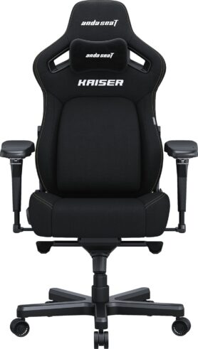 Anda Seat Kaiser 4 Premium Gaming Chair - L Size Black PVC