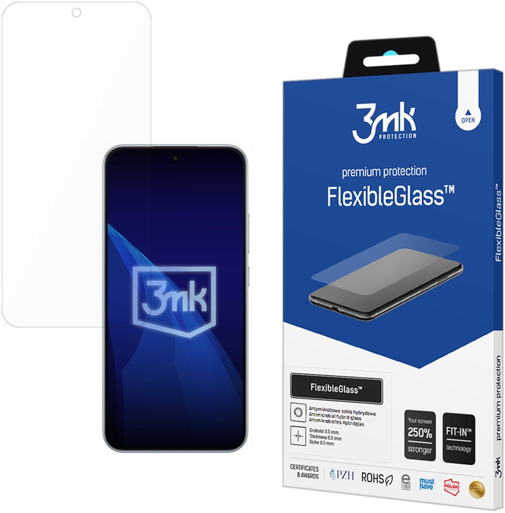 3MK hybridní sklo FlexibleGlass pro Oppo A6 Pro 5G CPH2781