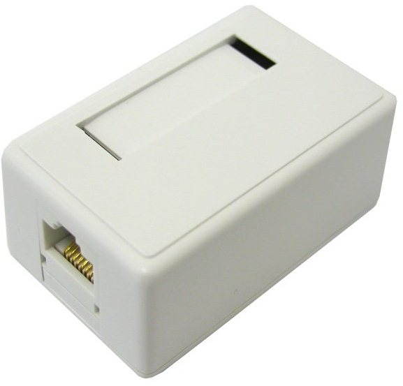 Datacom CAT5E UTP 1x RJ45 na omítku