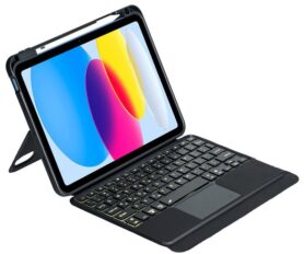 PrimeGuard Kryt s klávesnicí pro iPad 10 2022 černý