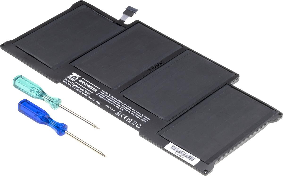 T6 Power pro Apple MacBook Air 13" A1369 Late 2010, Li-Poly, 7150 mAh (54 Wh), 7,6 V