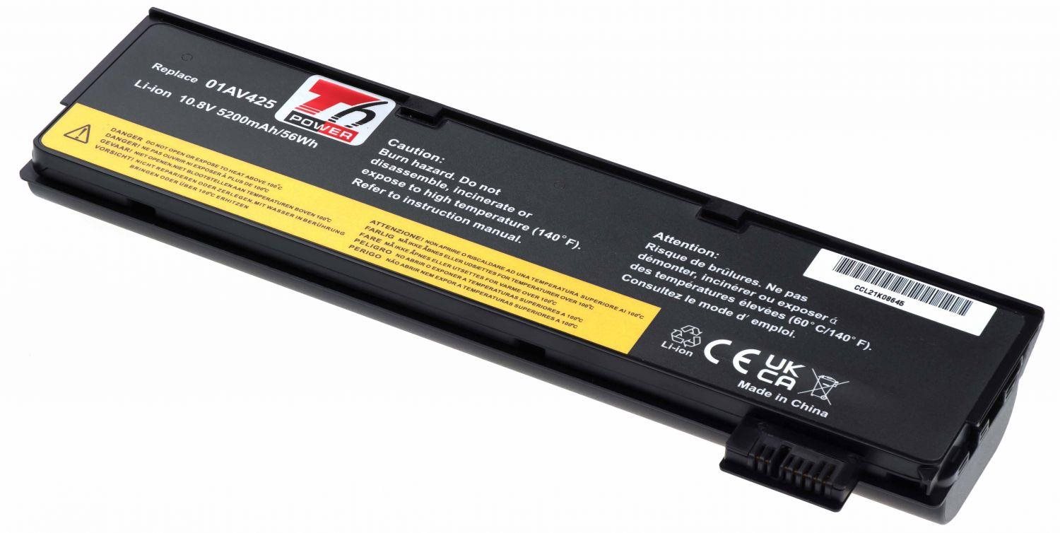 T6 Power pro Lenovo ThinkPad T580, Li-Ion, 5200 mAh (56 Wh), 10,8 V