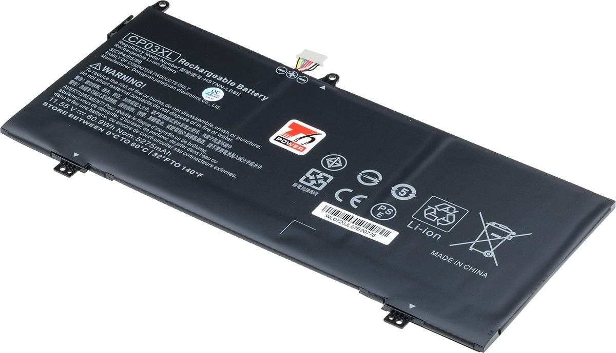 T6 Power pro notebook Hewlett Packard 929072-855, Li-Poly, 5275 mAh (60 Wh), 11,55 V