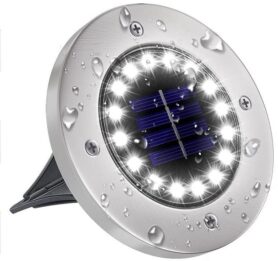 LEDsolar 16Z venkovní světlo k zapíchnutí do země 1 ks, 16 LED, bezdrátové, iPRO, 1W, studená barva