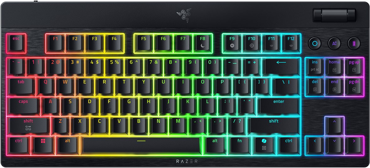 Razer BlackWidow V4 Low-profile Tenkeyless HyperSpeed (Orange Switch) - US