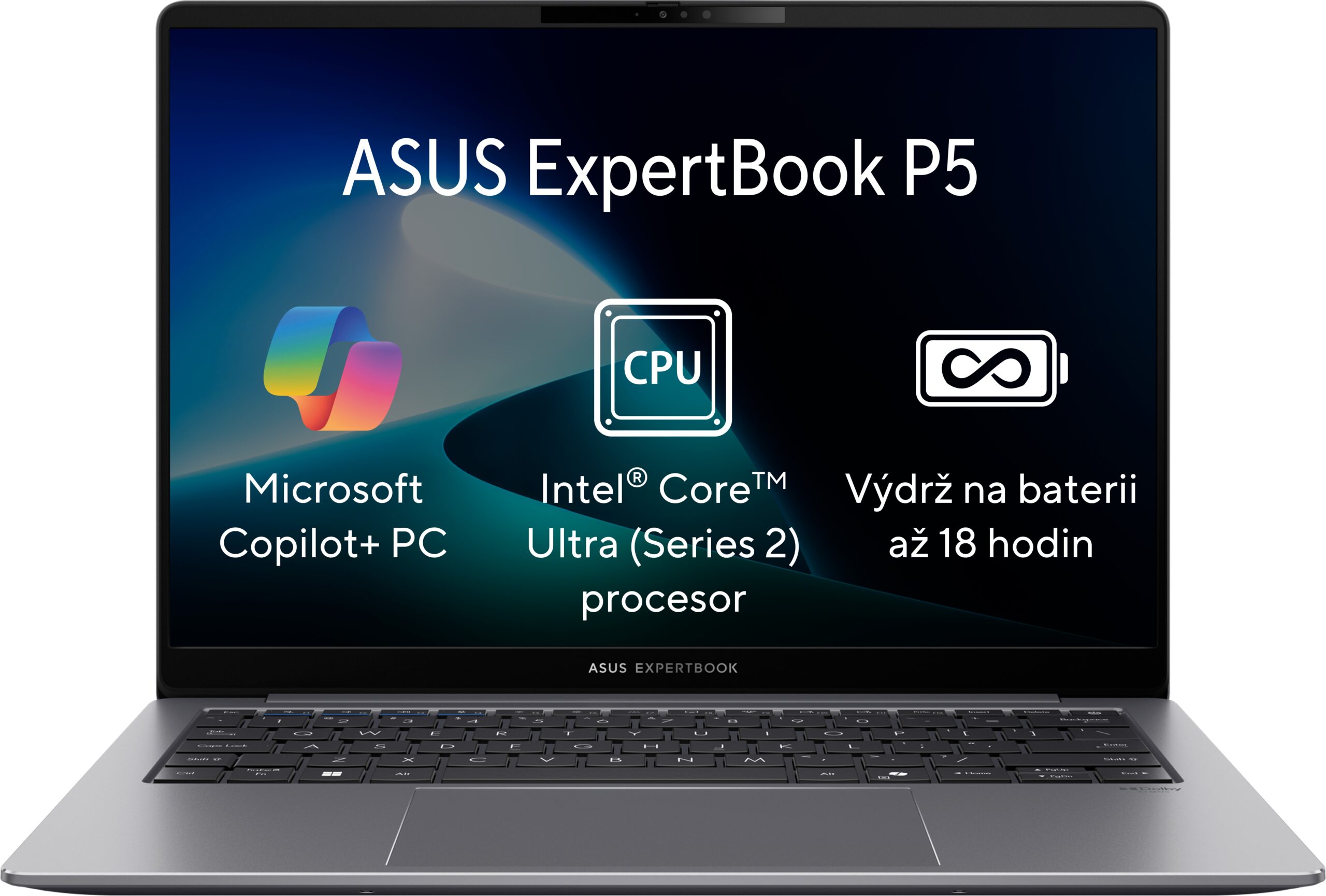 ASUS ExpertBook P5 P5405CSA-ULTRA7X Misty Grey