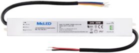McLED Napájecí zdroj longevity 30 W, DC24V/1.25A, IP67, hliníkový