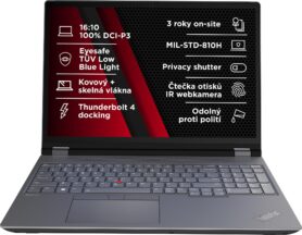 Lenovo ThinkPad P16 Gen 2 Storm Grey/Villi Black