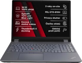 Lenovo ThinkPad P16 Gen 2 Storm Grey/Villi Black