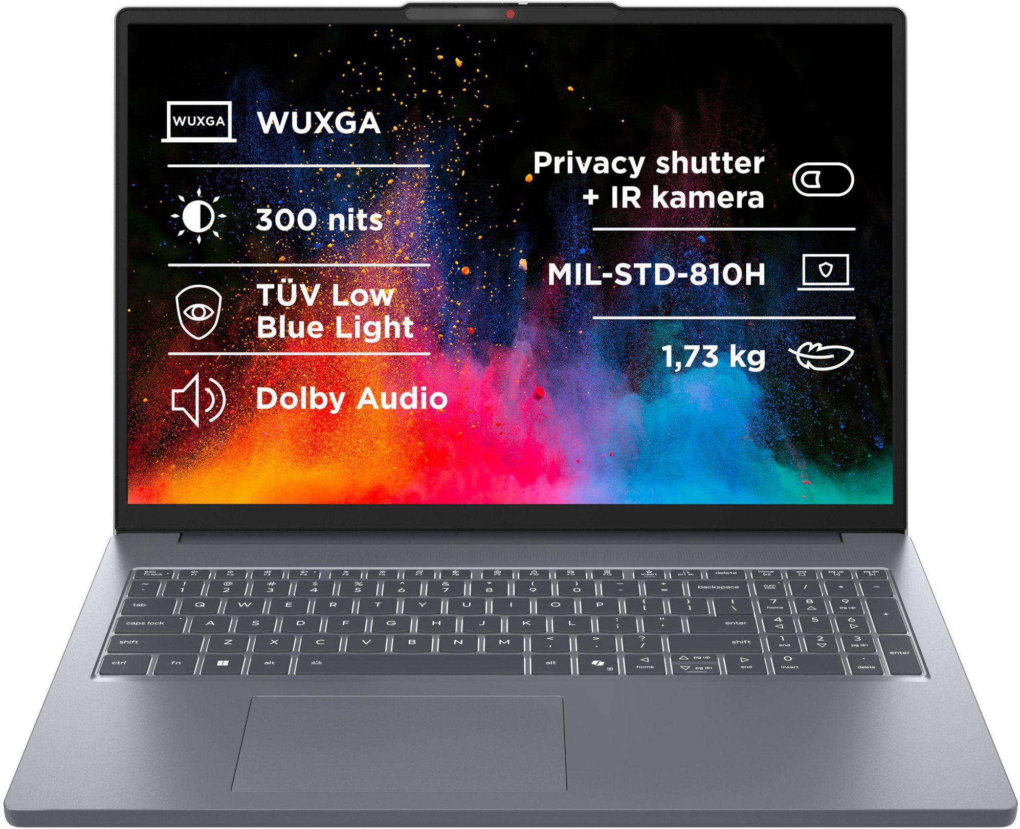 Lenovo IdeaPad Slim 3 16ARP10 Luna Grey kovový (bez adaptéru)
