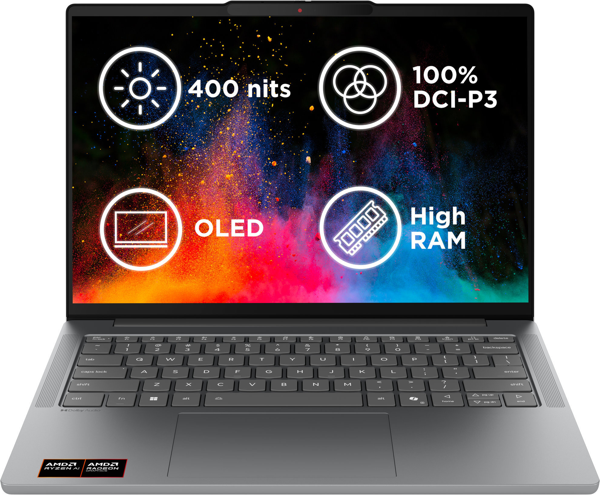 Lenovo IdeaPad Slim 5 14AHP11 Luna Grey celokovový (bez adaptéru)