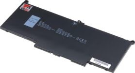T6 Power pro Dell Latitude 13 7380, Li-Poly, 7,6 V, 7500 mAh (57 Wh), černá