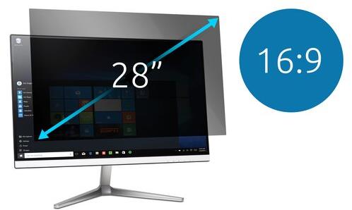 Kensington Privacy Screen Filter for 28" Monitors 16:9 - 2-Way Removable