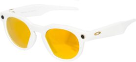 Meta Oakley Meta HSTN Limited Edition Smart Glasses - Warm Grey, Prizm 24k Polarized 51