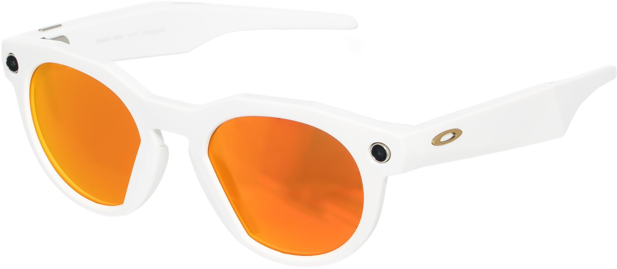 Meta Oakley Meta HSTN Smart Glasses - Warm Grey, Prizm Ruby