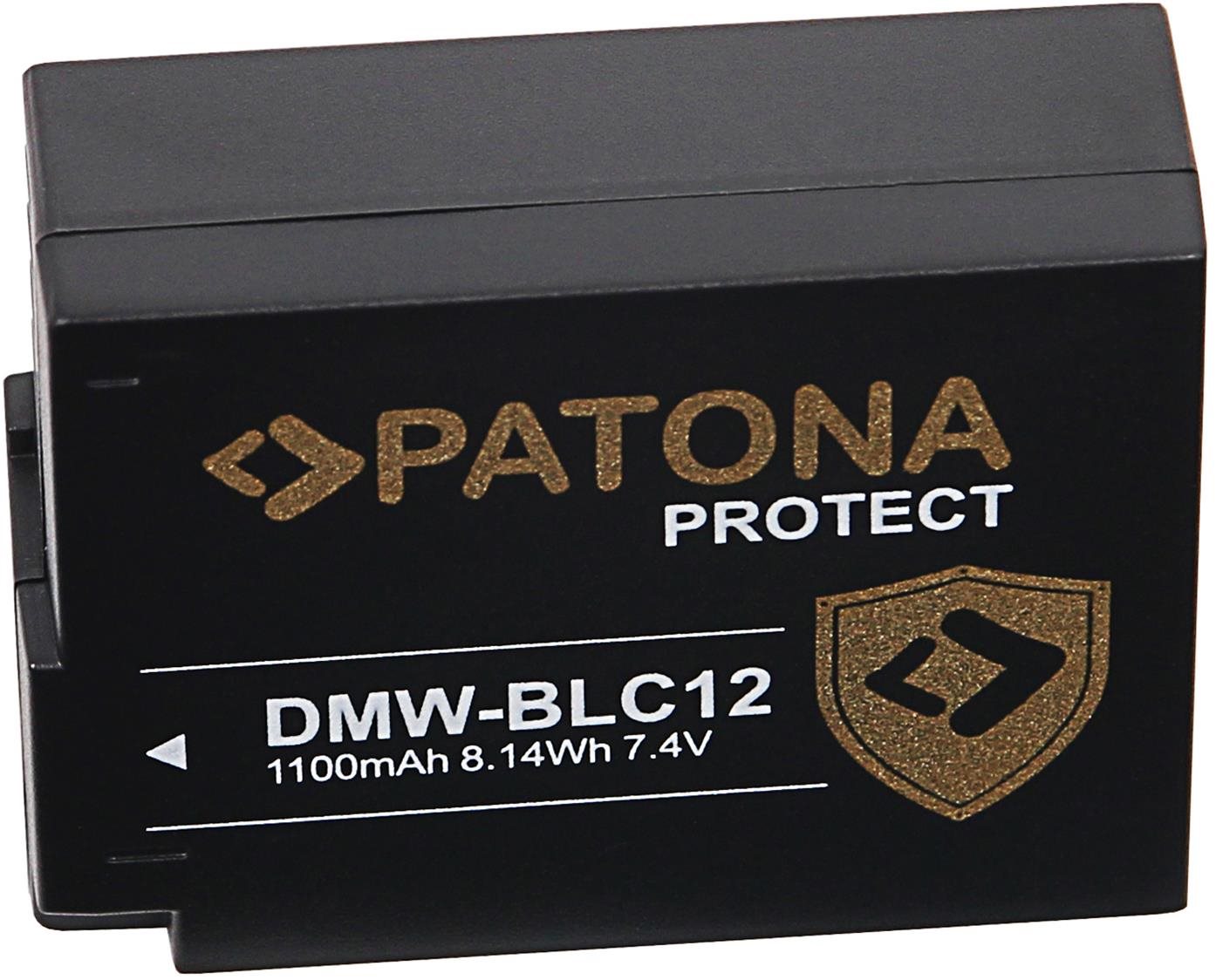 PATONA pro Panasonic DMW-BLC12 E 1100mAh Li-Ion Protect