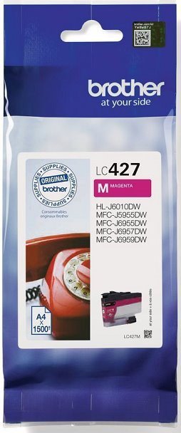 Brother LC-427C azurová
