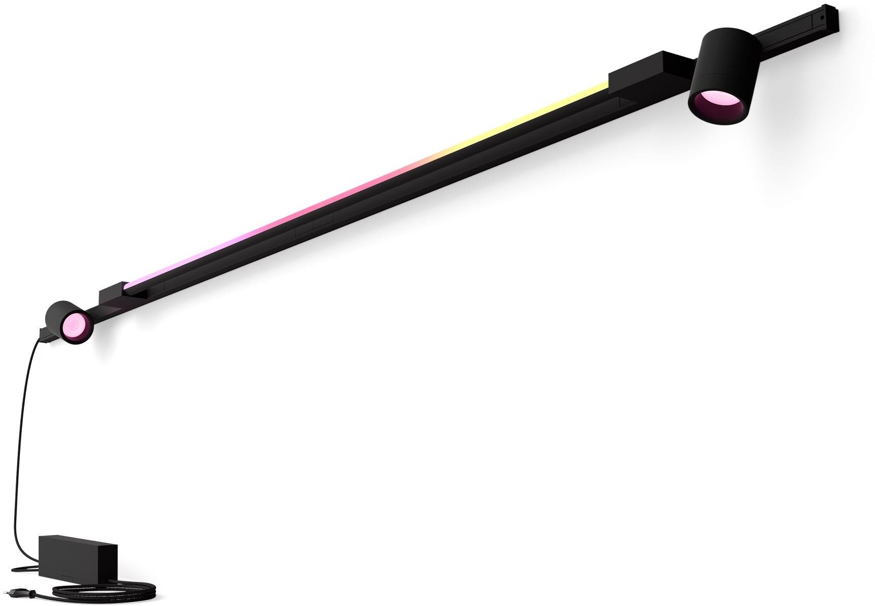 Philips Hue White and Color Ambiance Perifo nástěnné světlo bodové a Gradient Tube černé
