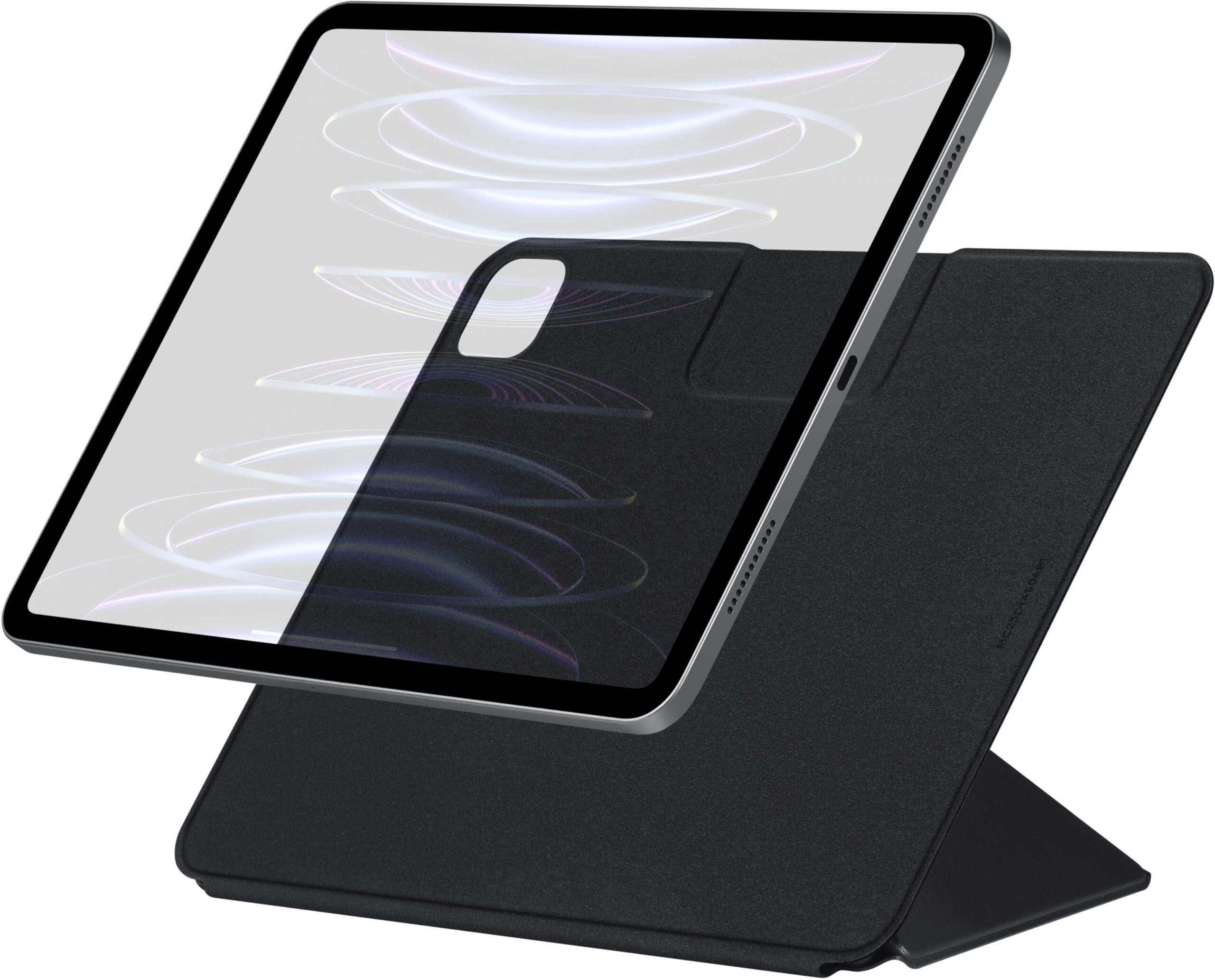 Pitaka Folio 2 case Black iPad Air 13" 2024, iPad Pro 12,9" 2018/2022