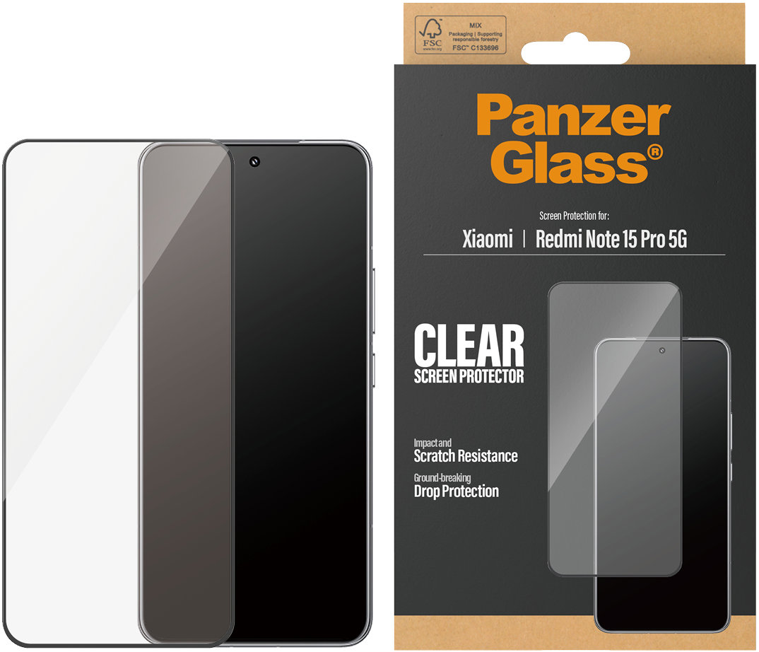 PanzerGlass Xiaomi Redmi Note 15 Pro 5G