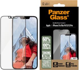 PanzerGlass Apple iPhone 17e/16e/14/13/13 Pro s instalačním rámečkem