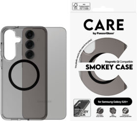 PanzerGlass CARE kryt Samsung Galaxy S25+ Smokey kouřový/černý QI
