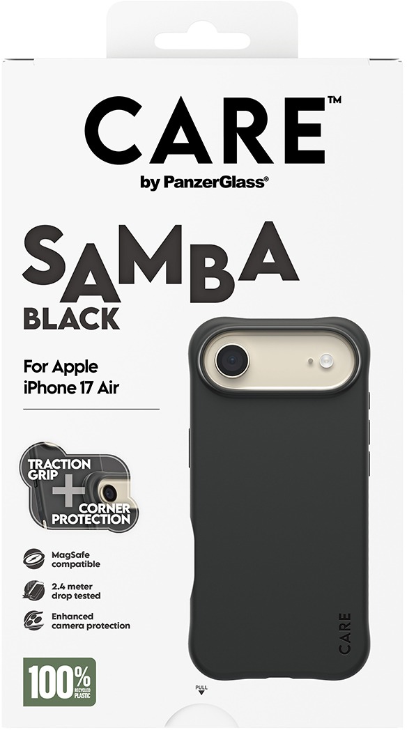 PanzerGlass CARE kryt Apple iPhone Air MagSafe Samba Black