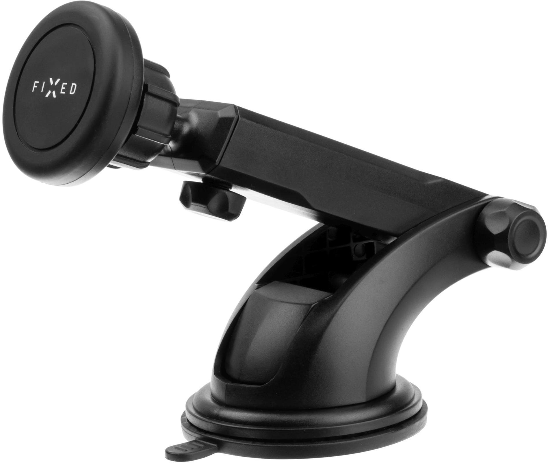 FIXED Maggy XL s dlouhou přísavkou na sklo nebo palubní desku černý