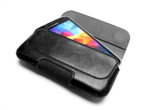 FIXED Sarif se zavíráním PU kůže velikost 6XL+ černé