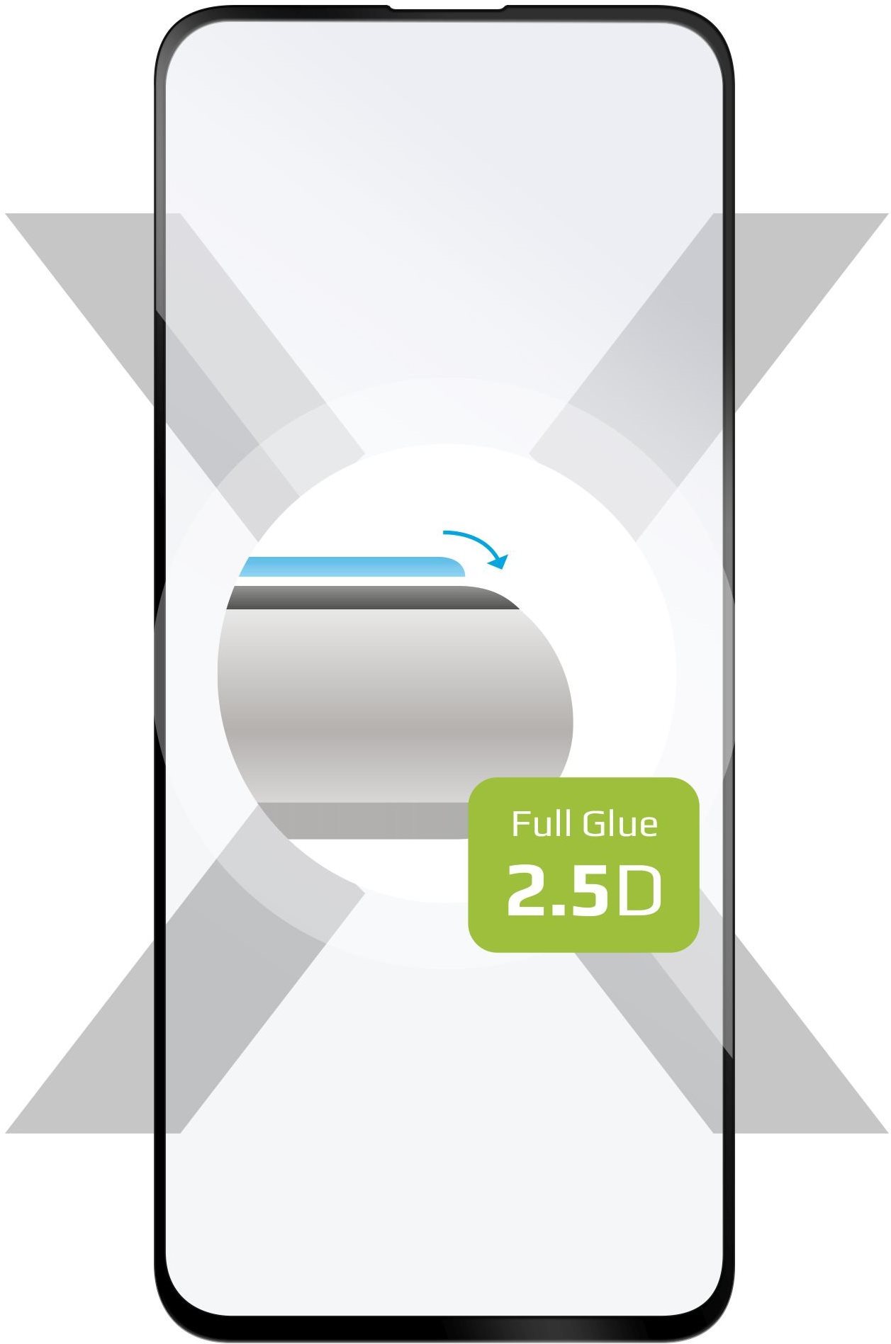 FIXED FullGlue-Cover pro Samsung Galaxy A51 černé