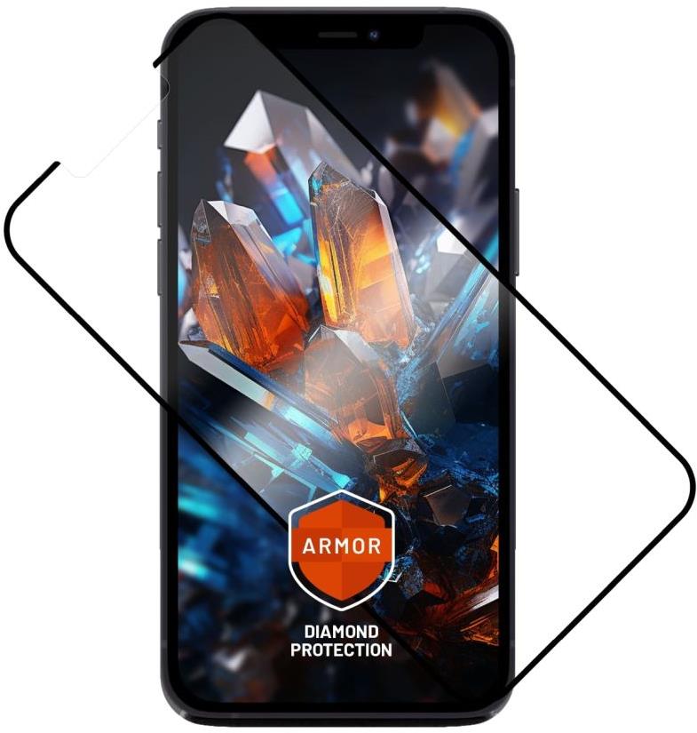 FIXED Armor s AR vrstvou a Anti-dust aplikátorem pro Apple iPhone 17e/16e/14/13/13Pro černé