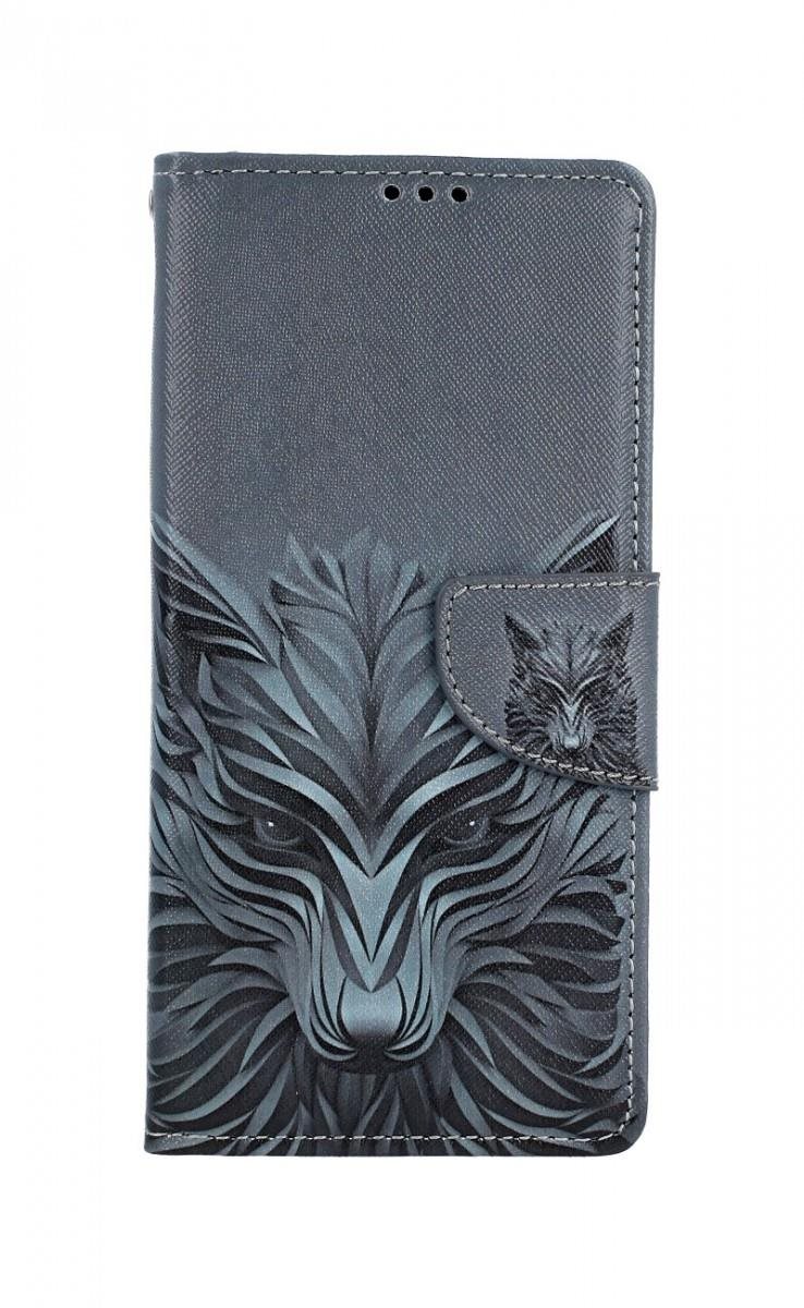TopQ Xiaomi Redmi Note 8 Pro knížkové Vlk 46124