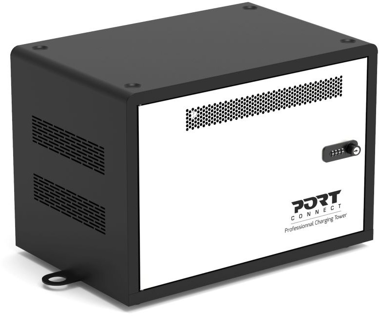 PORT CONNECT CHARGING CABINET 10 UNITS, černý