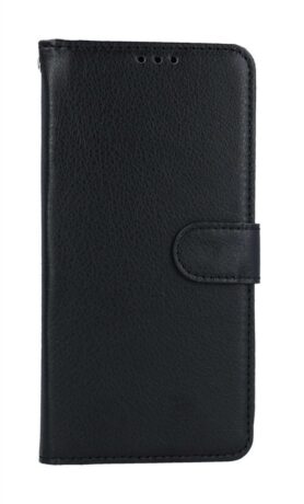 TopQ Pouzdro Xiaomi Redmi Note 8 knížkové černé s přezkou 94100