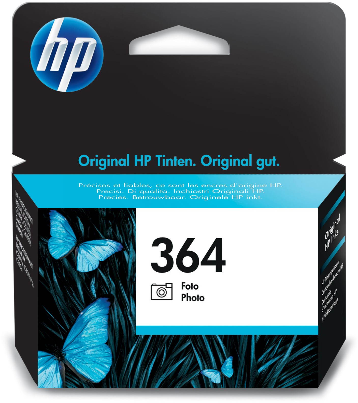 HP CB317EE č. 364 foto černá