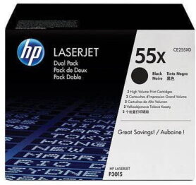 HP CE255XD č. 55X černý originální